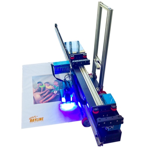 2-in-1 Wall Floor Printer With UV Ink